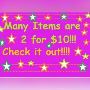 Not only $6 items, but $9 (& less) Garments are $5!! Minimum purchase is $8
